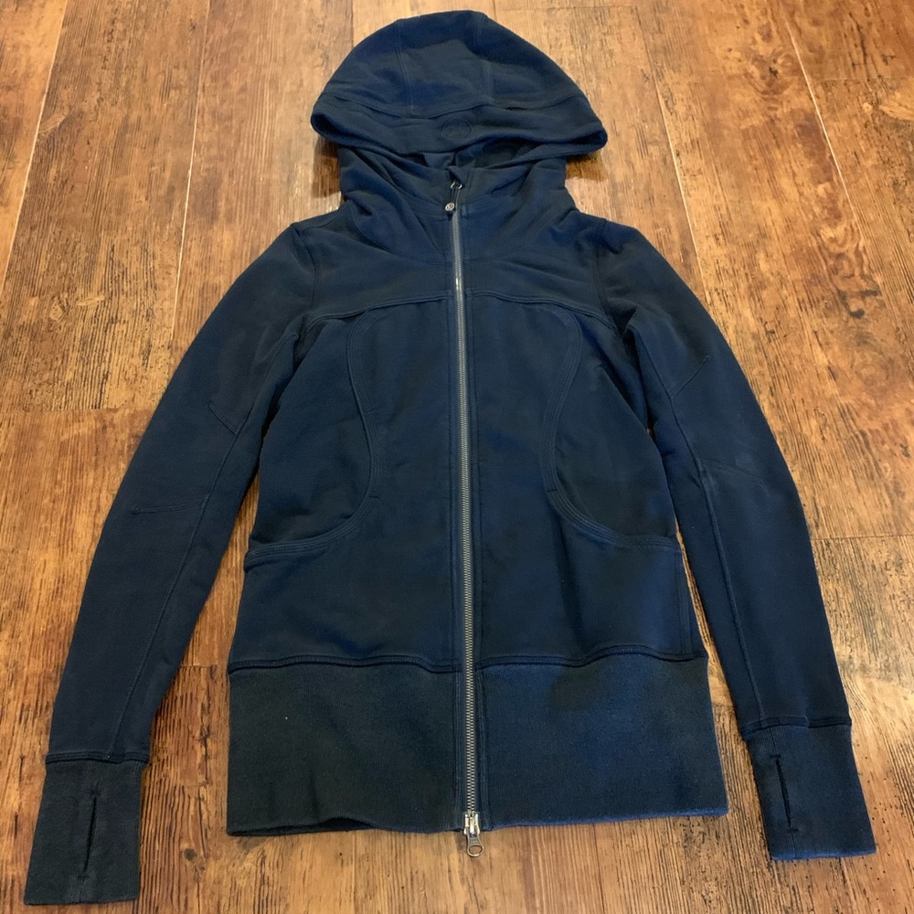 Lululemon Navy Zip-Up